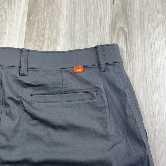 Nike Flex UV Chino Men's Golf Shorts / Charcoal Gray / DA4139-070 / Size 38 - Picture 12 of 14